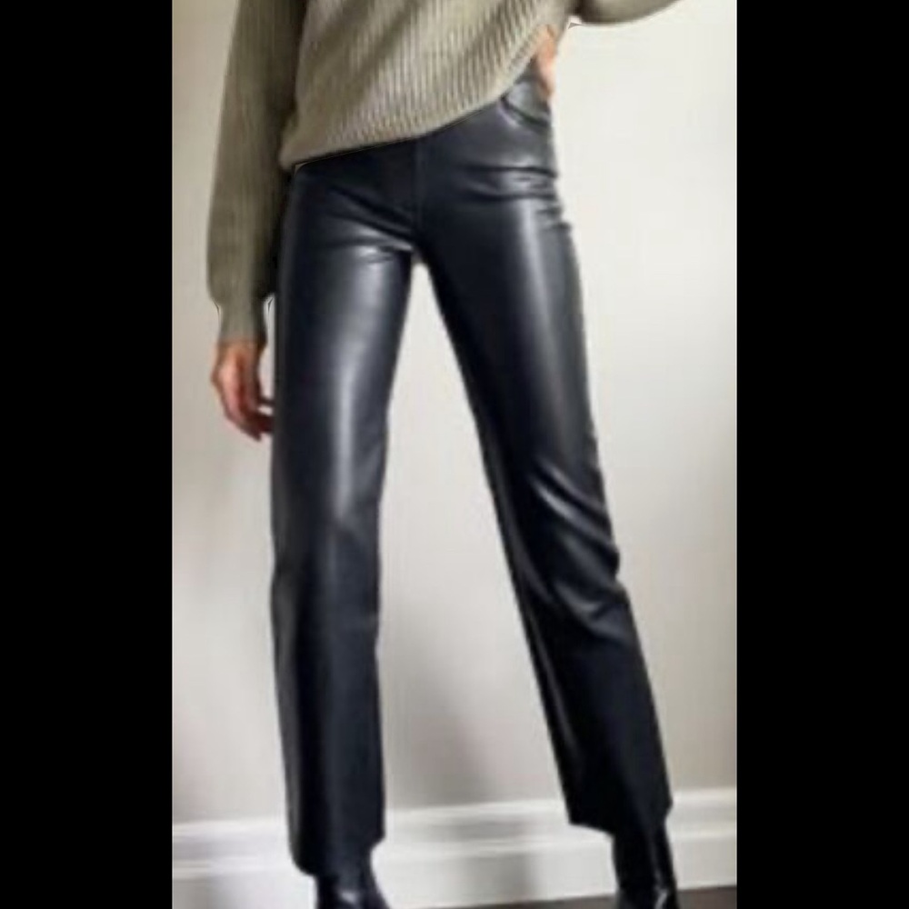 NWT VICI Strut and Bolt Faux Leather Pants ~ Medium